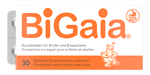 BiGaia compresse masticabili per il tratto gastrointestinale.