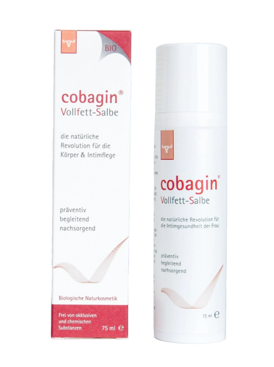 Cobagin Vollfett-Salbe für die Intimpflege und Hautpflege