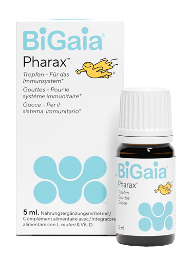 Gocce Pharax per il sistema immunitario con Vit. D.