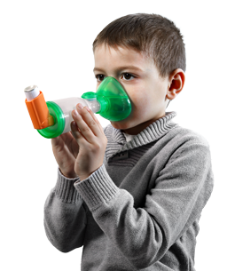 TipsHaler Chambre d'inhalation pour nourrissons, enfants et adultes