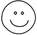 Trauriges Smiley