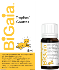 BiGaia gouttes en cas de coliques infantiles accompagnées de pleurs excessifs